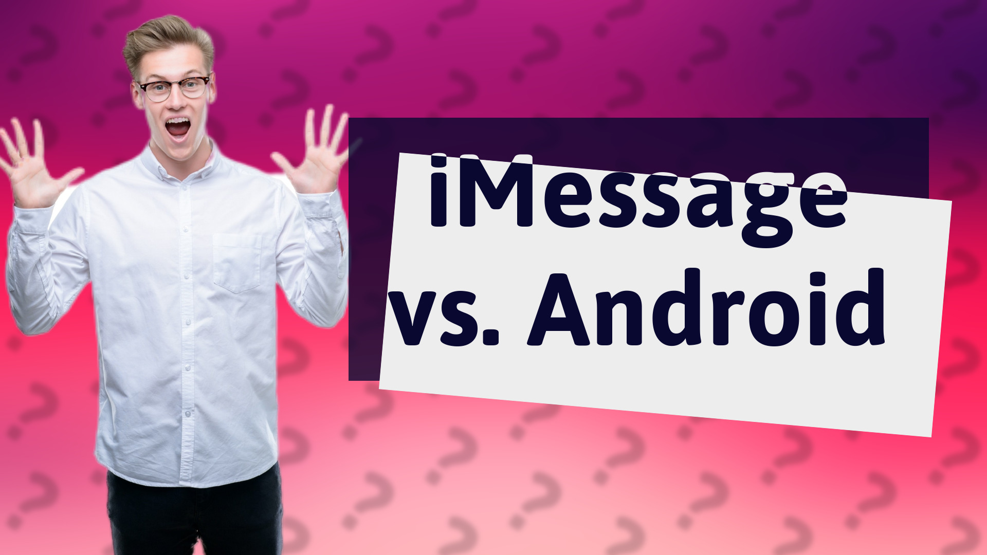 iMessage vs. Android