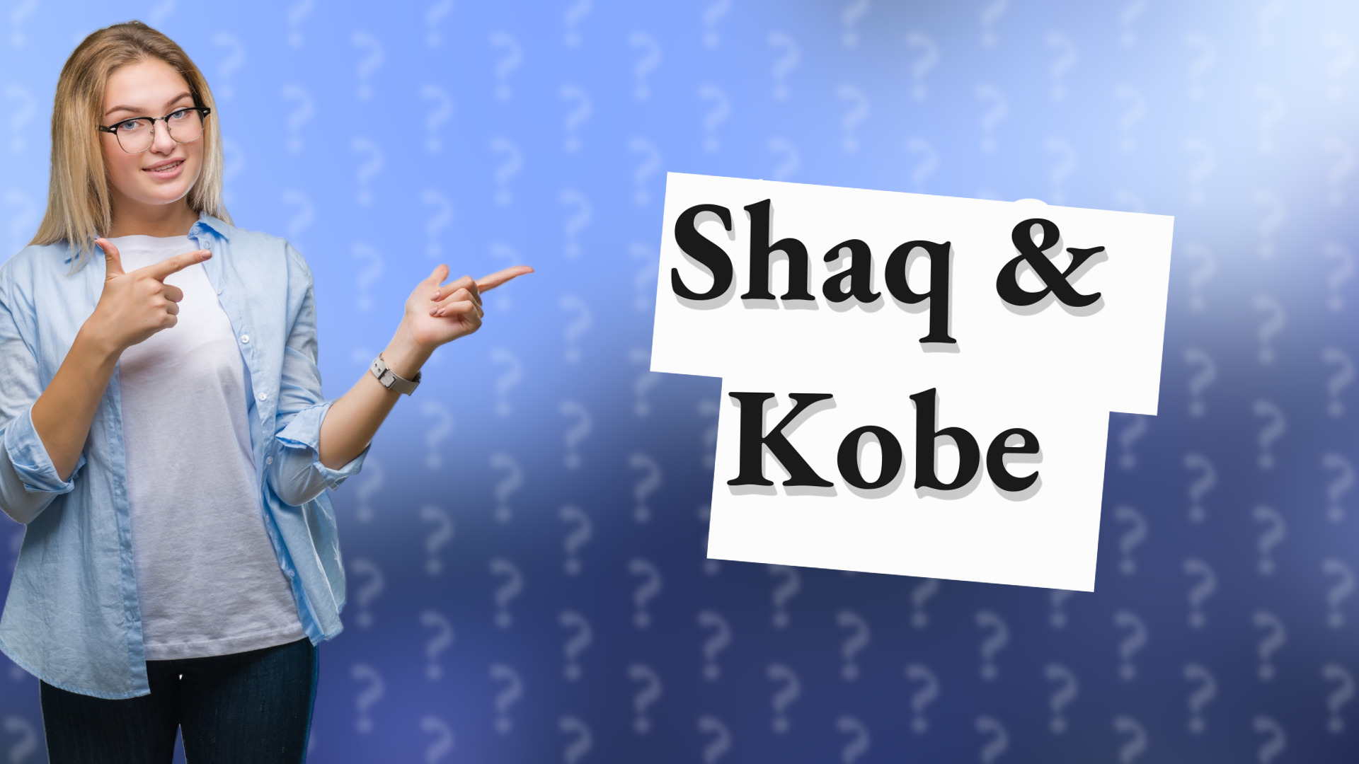 Shaq & Kobe