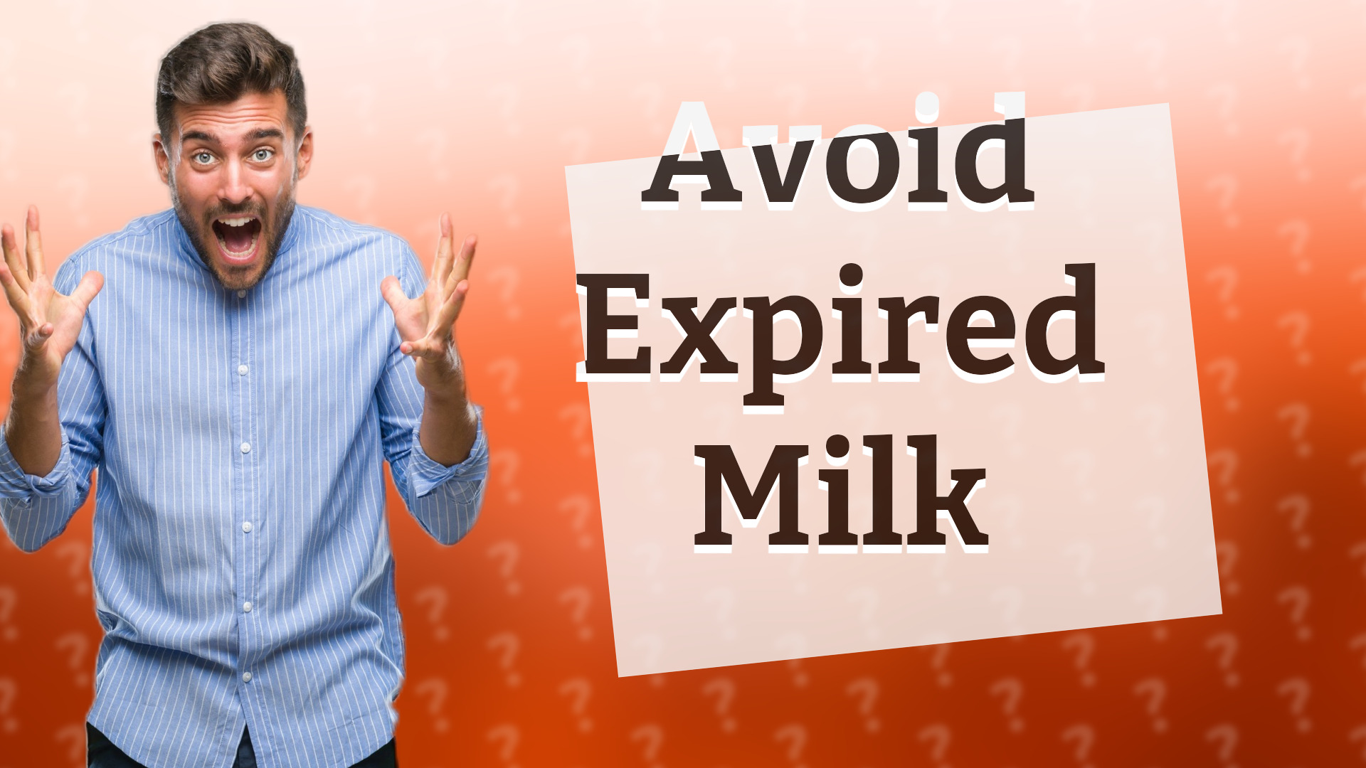 Avoid Expired Milk