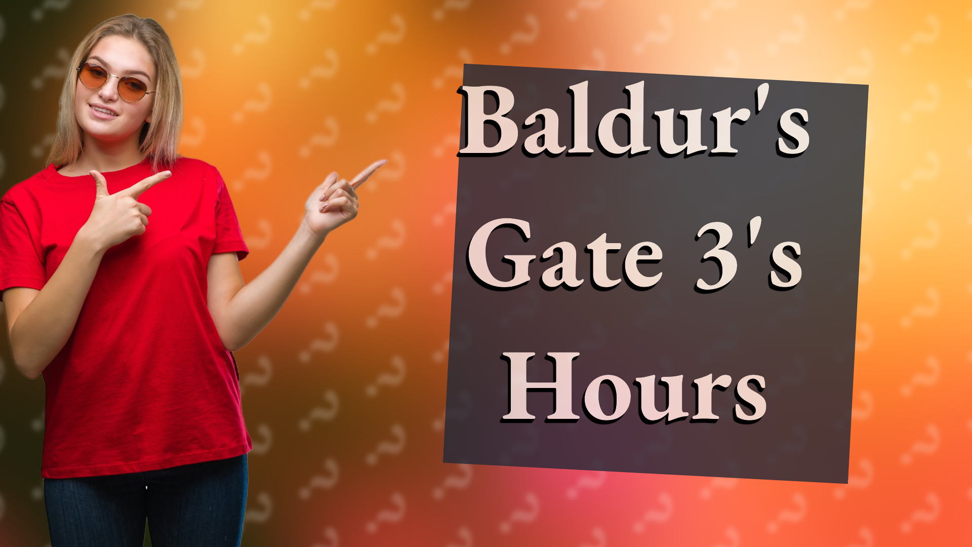 Baldur's Gate 3's Hours