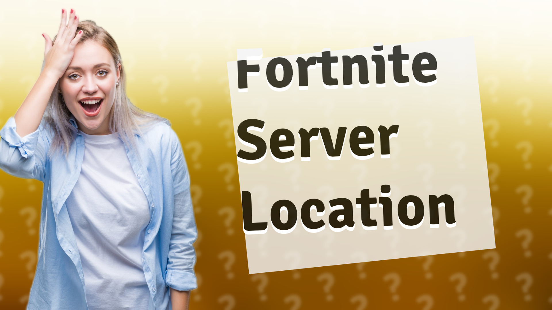 Fortnite Server Location