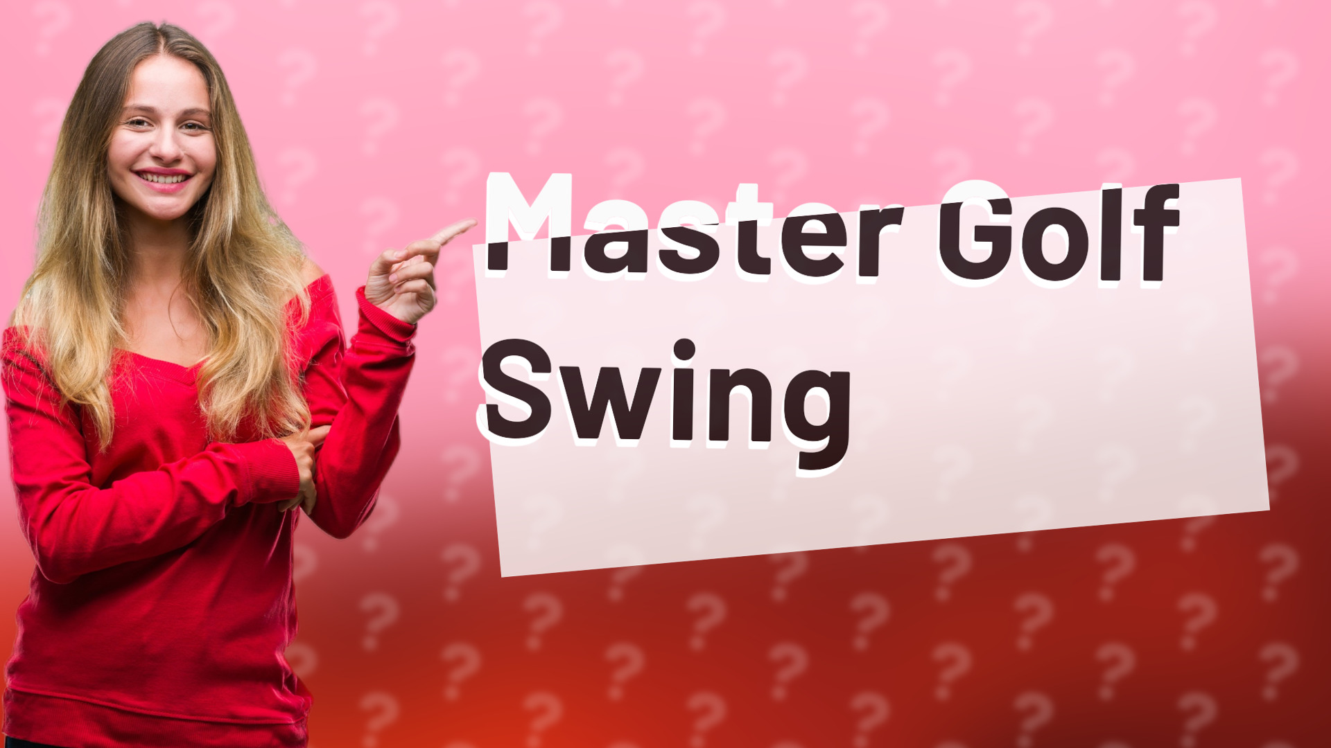 Master Golf Swing