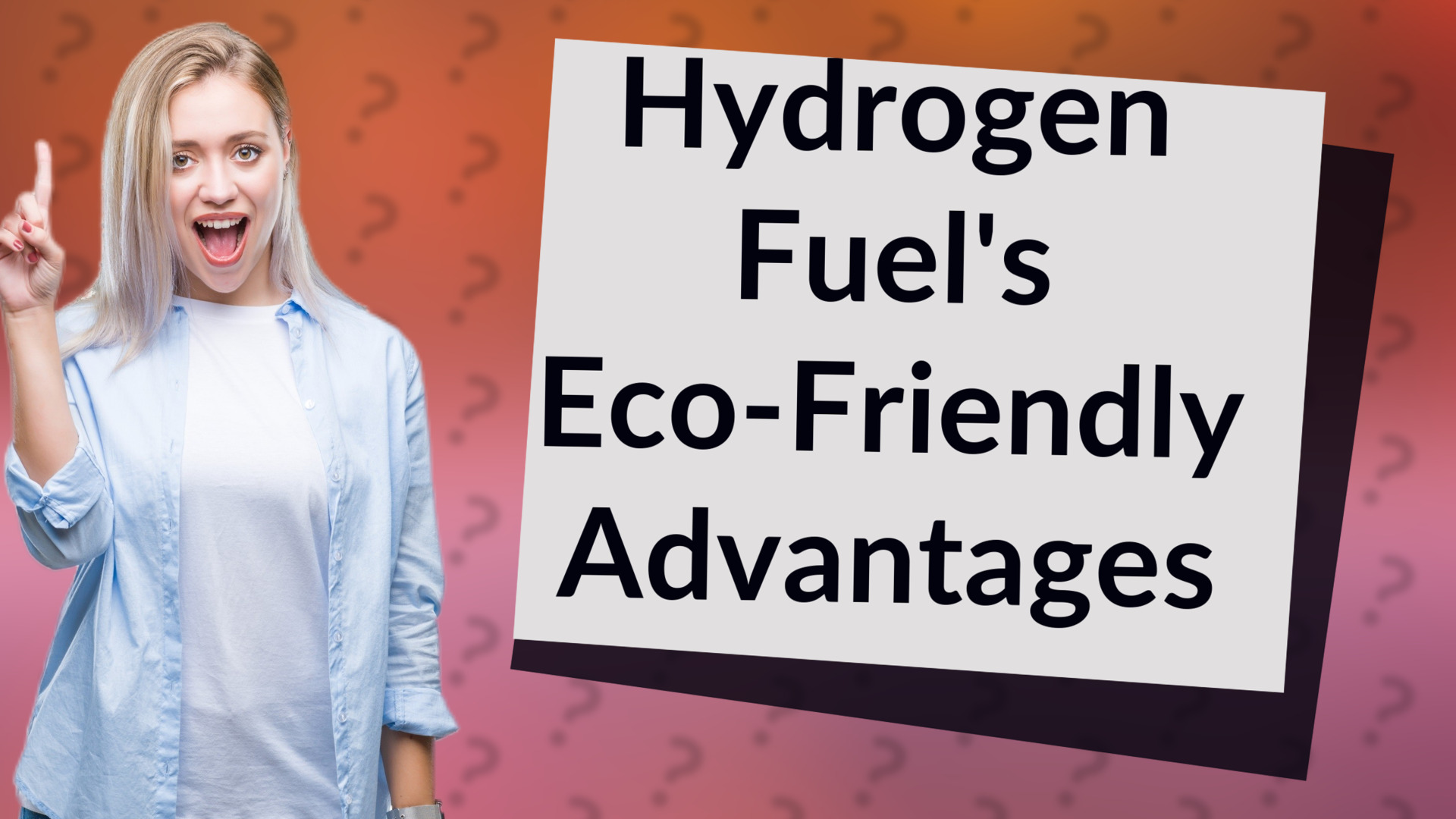 Hydrogen Fuel's Eco-Friendly Advantages