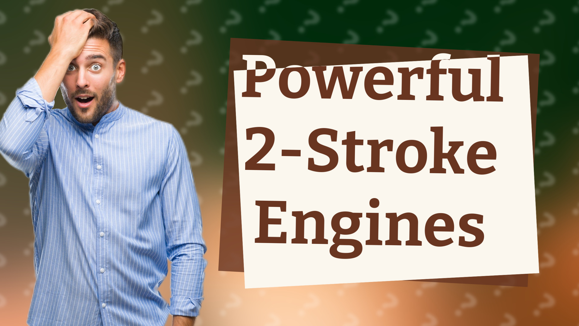 Powerful 2-Stroke Engines