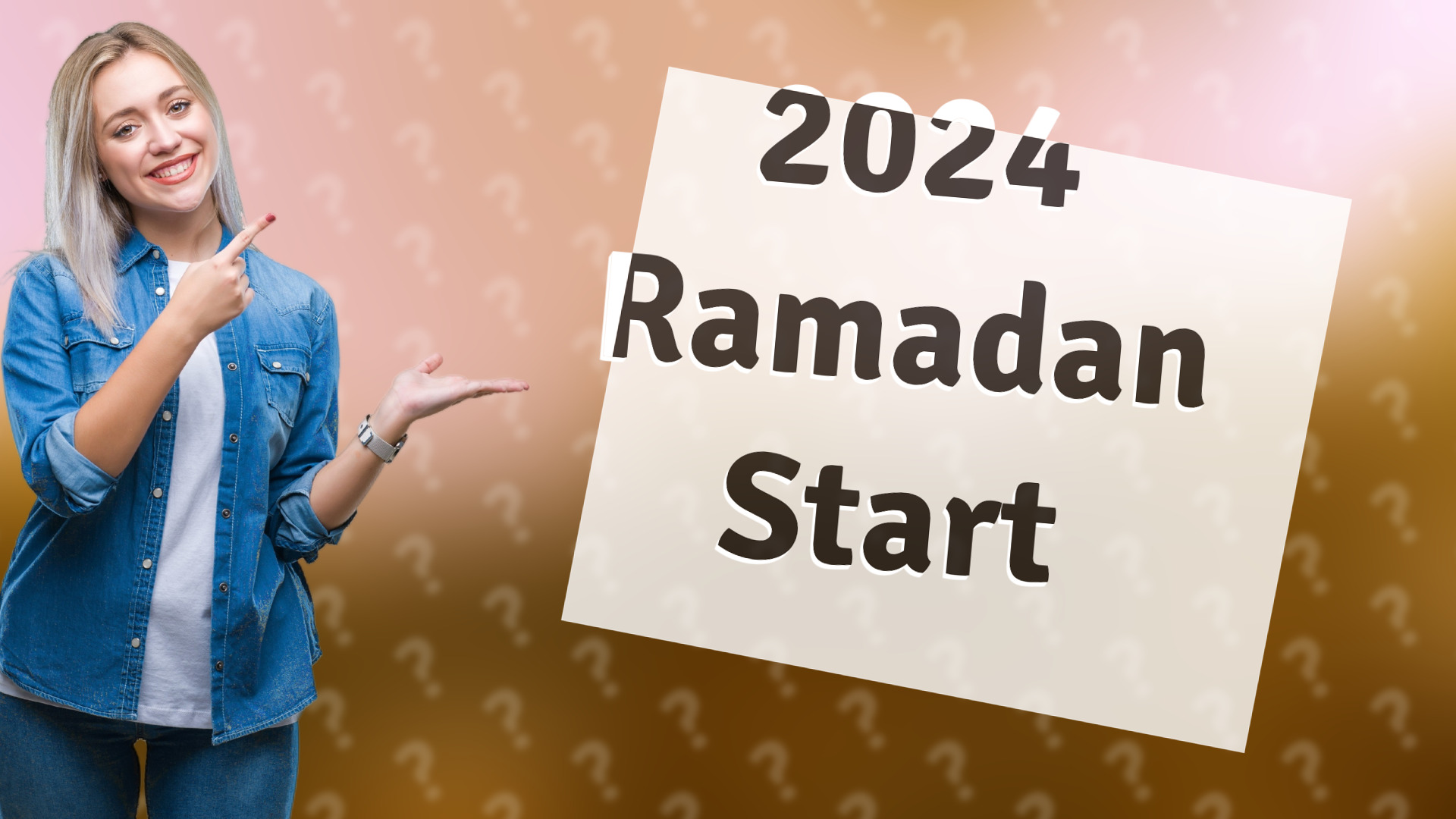 2024 Ramadan Start