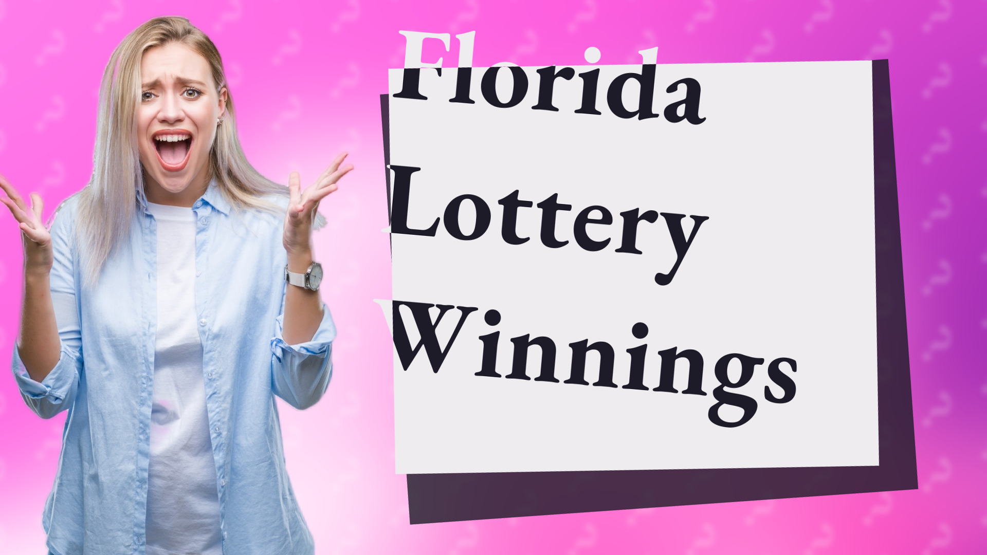 Florida Lottery Winnings