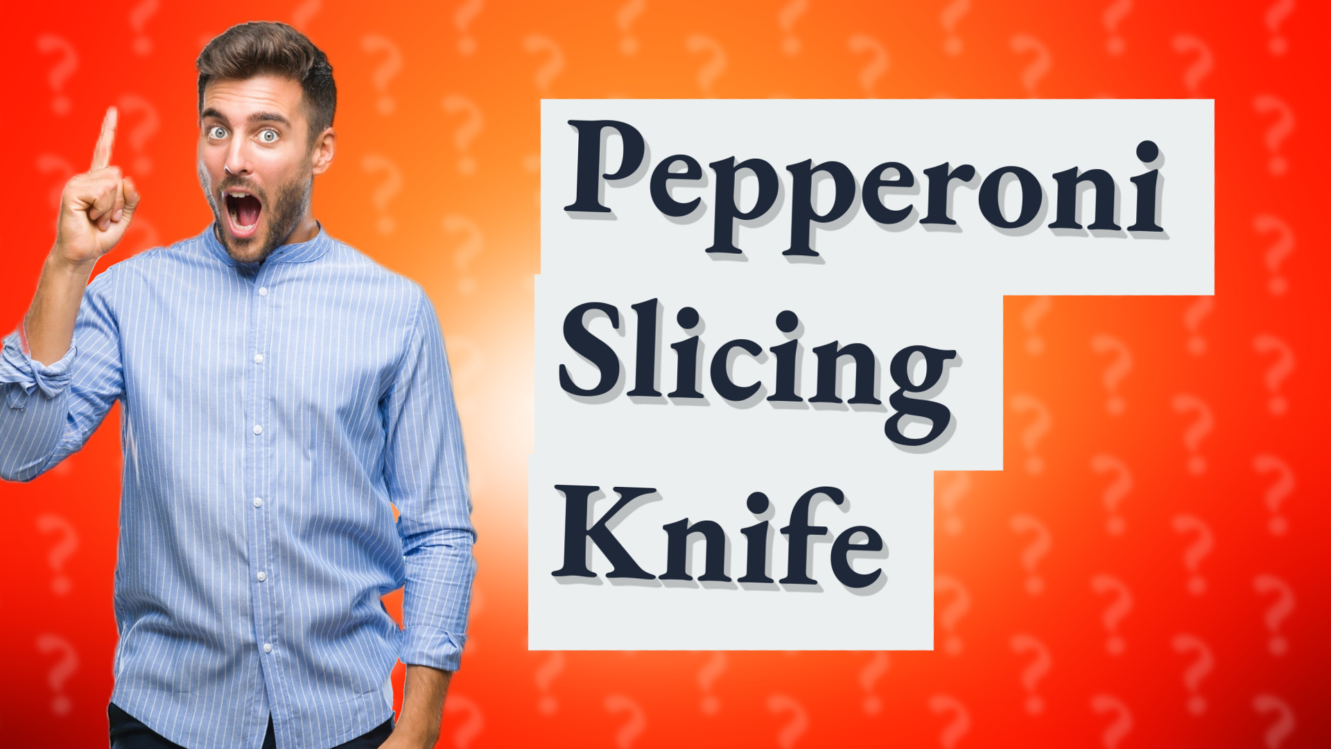 Pepperoni Slicing Knife