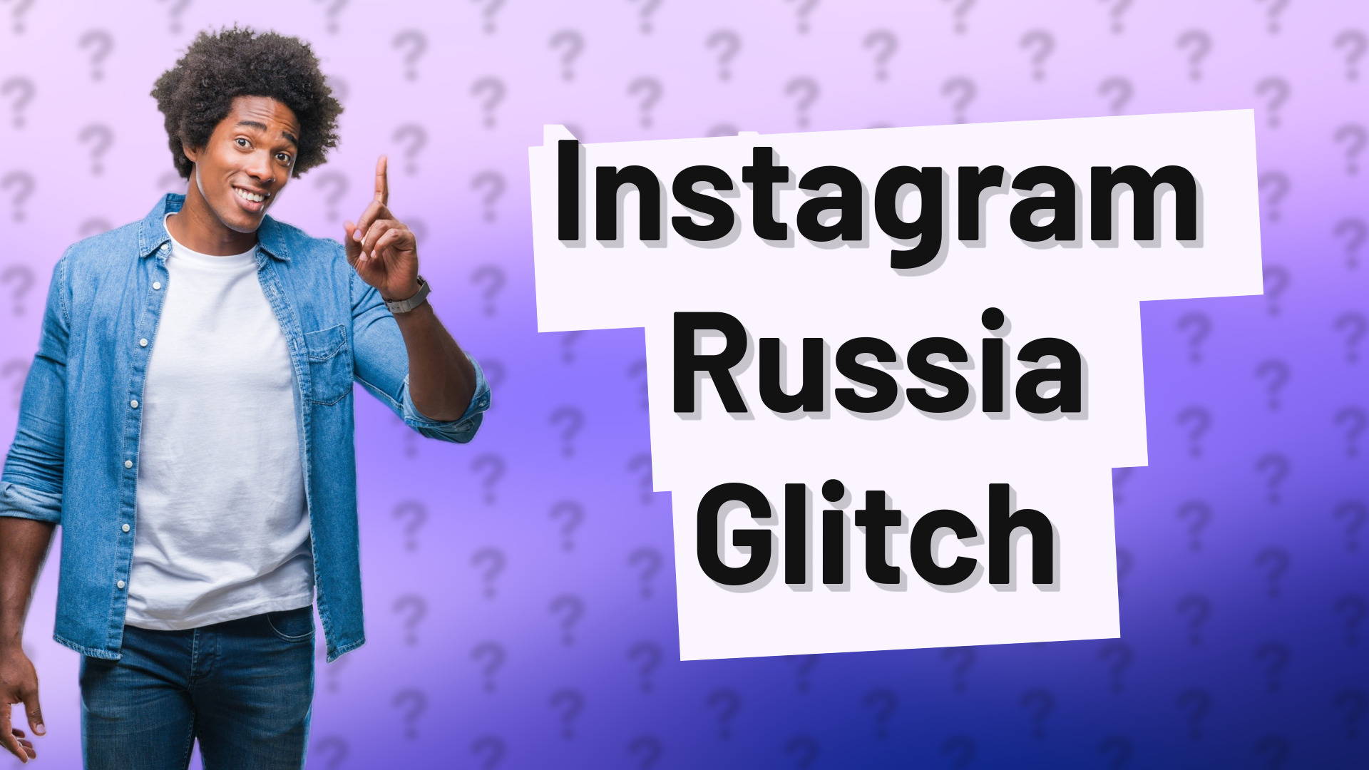 Instagram Russia Glitch