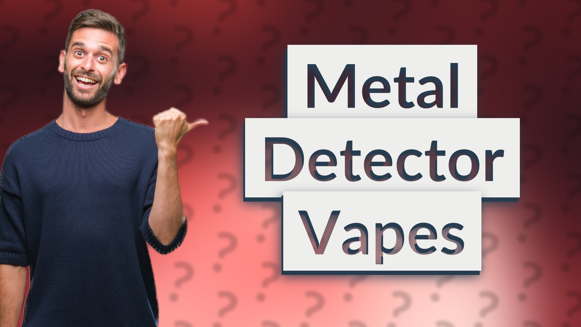 Metal Detector Vapes