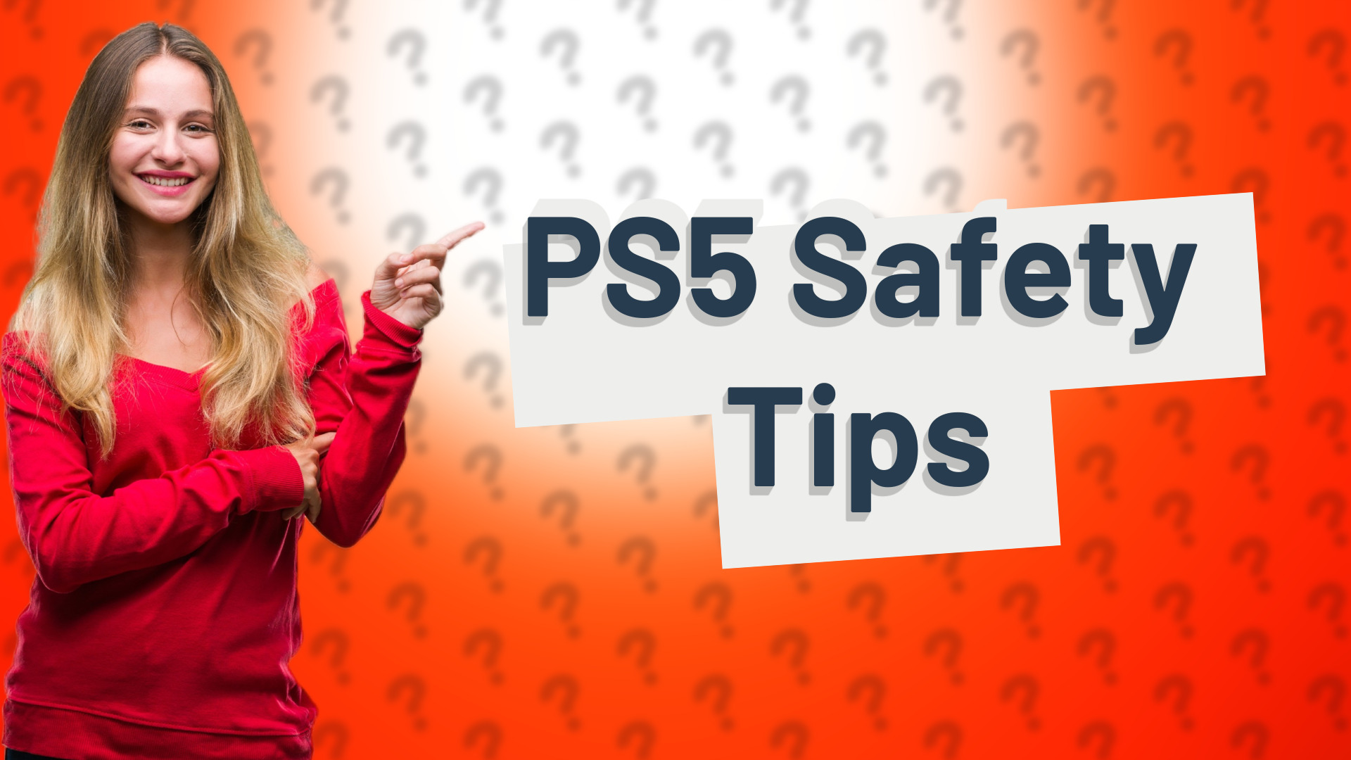 PS5 Safety Tips