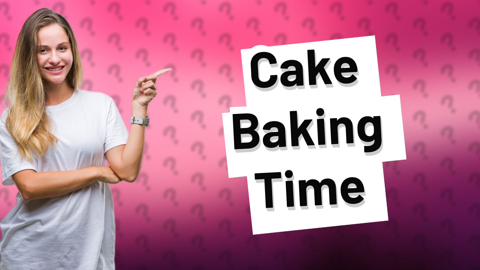 Cake Baking Time