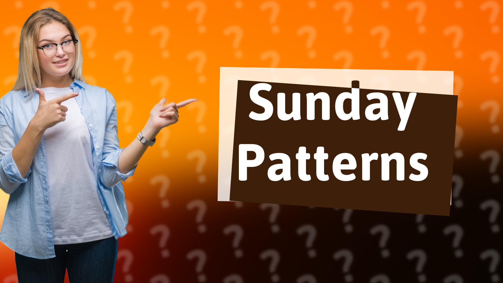 Sunday Patterns