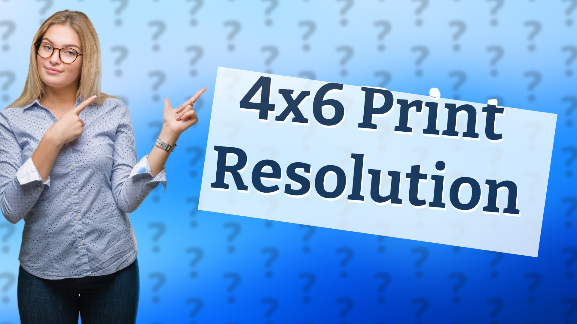 4x6 Print Resolution