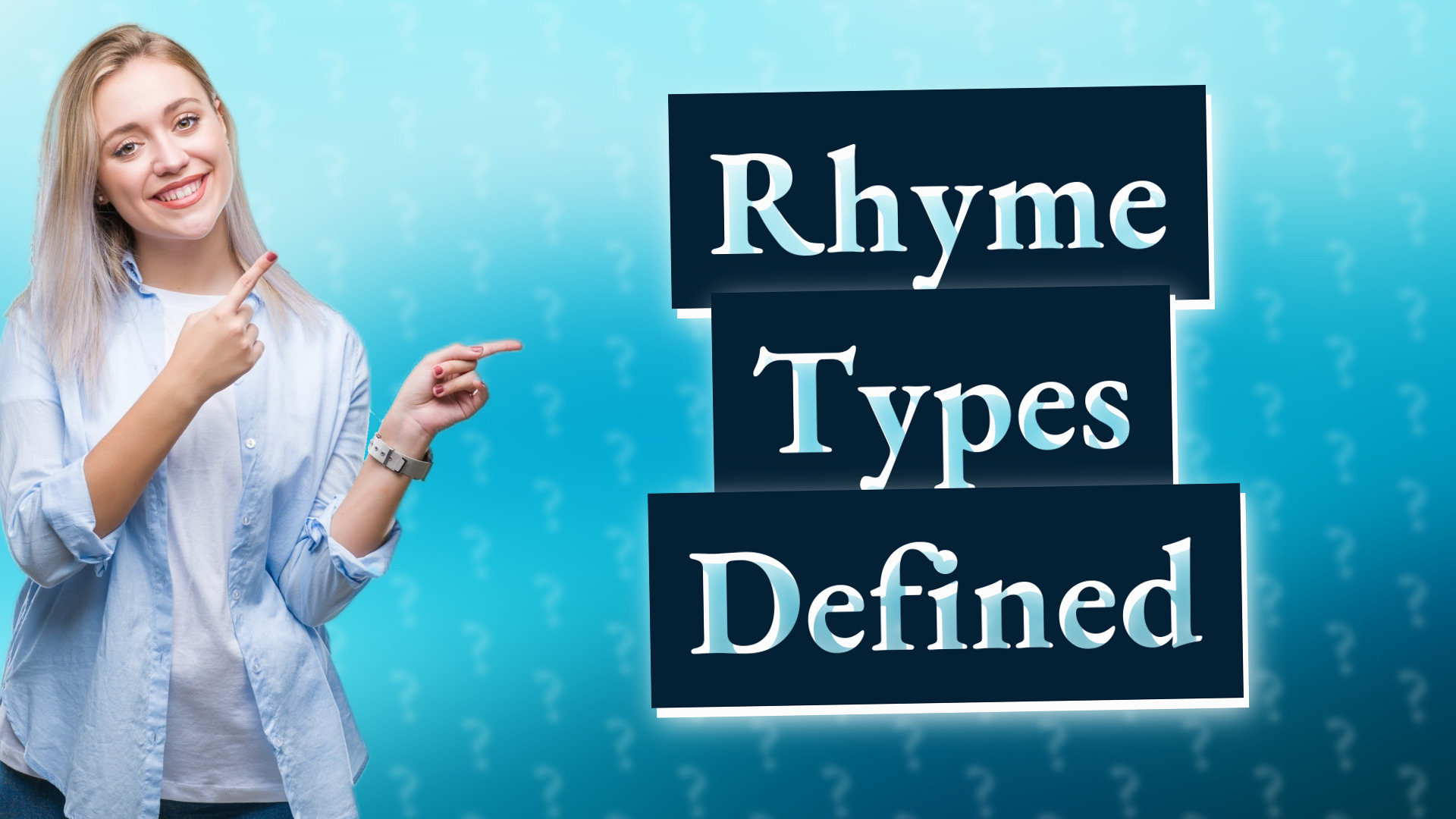 Rhyme Types Defined