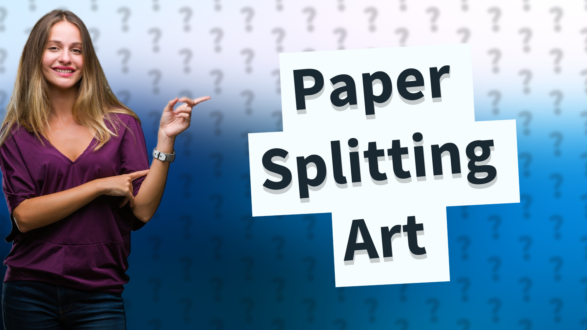 Paper Splitting Art