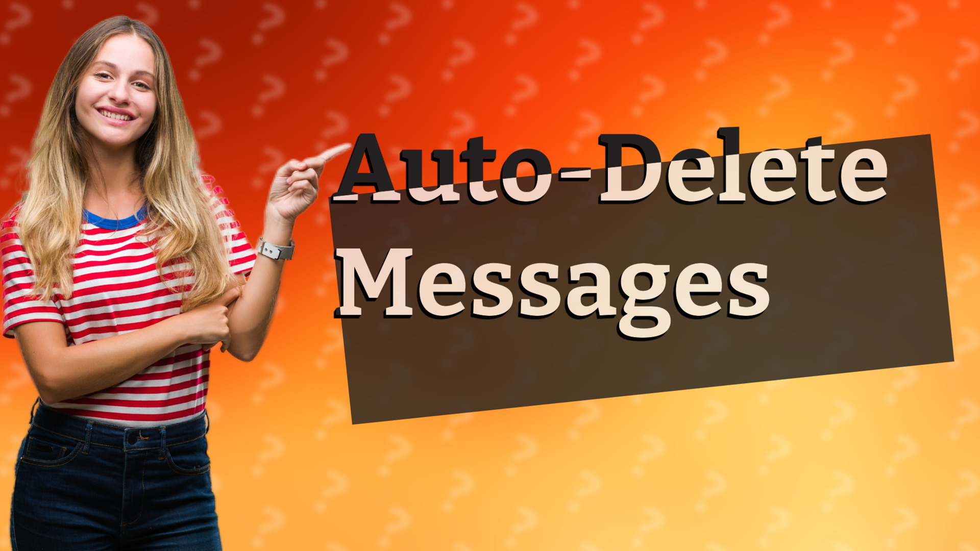 Auto-Delete Messages