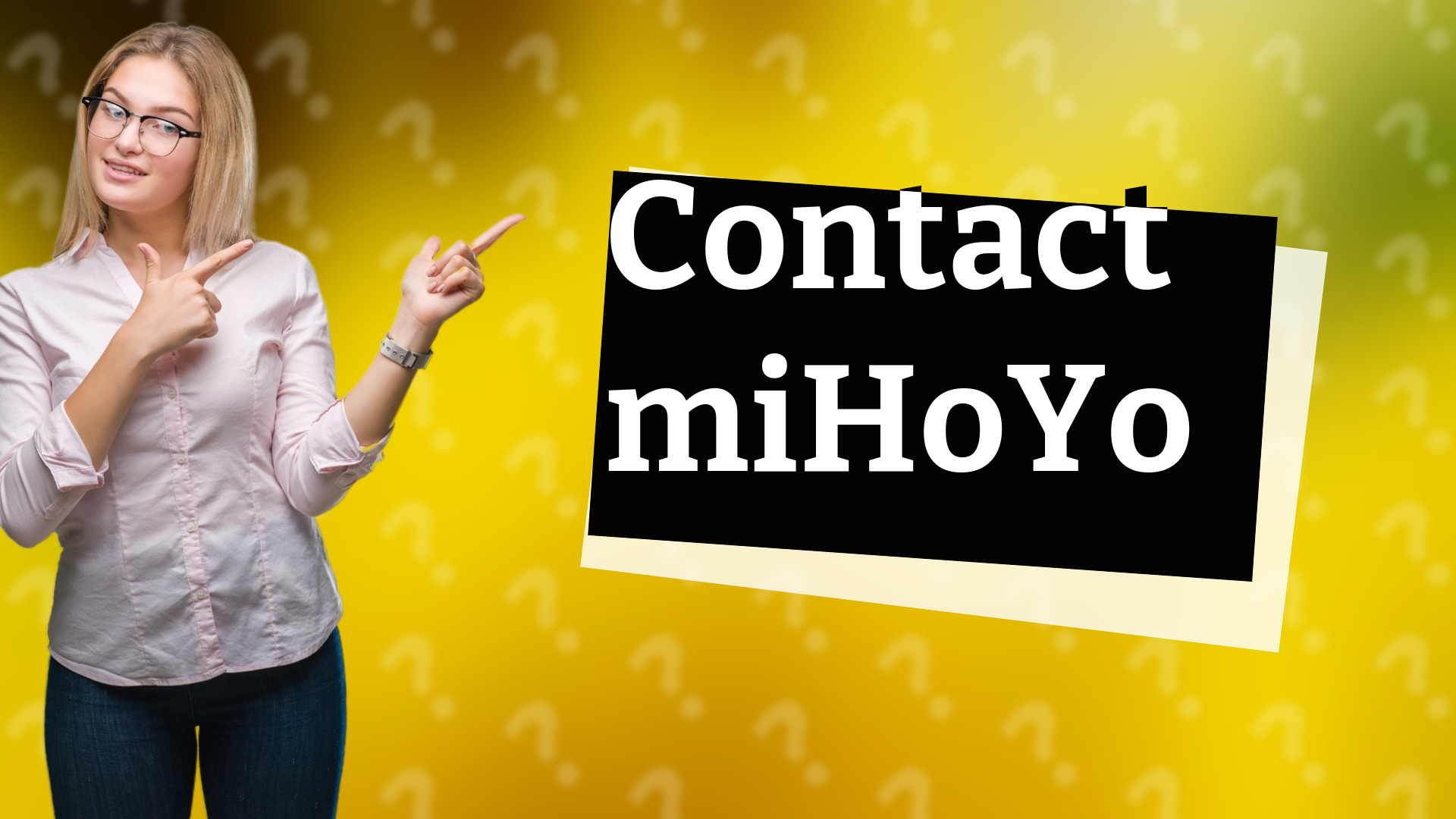Contact miHoYo