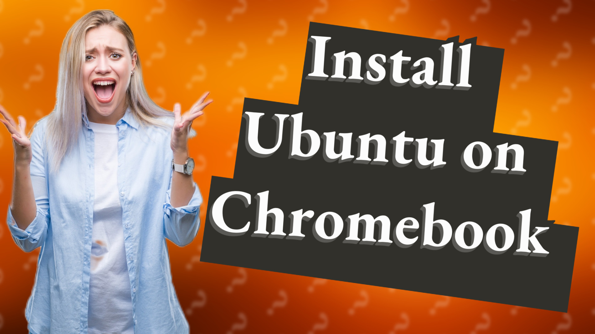 Install Ubuntu on Chromebook