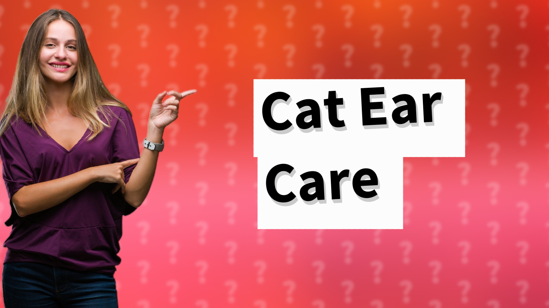 Cat Ear Care