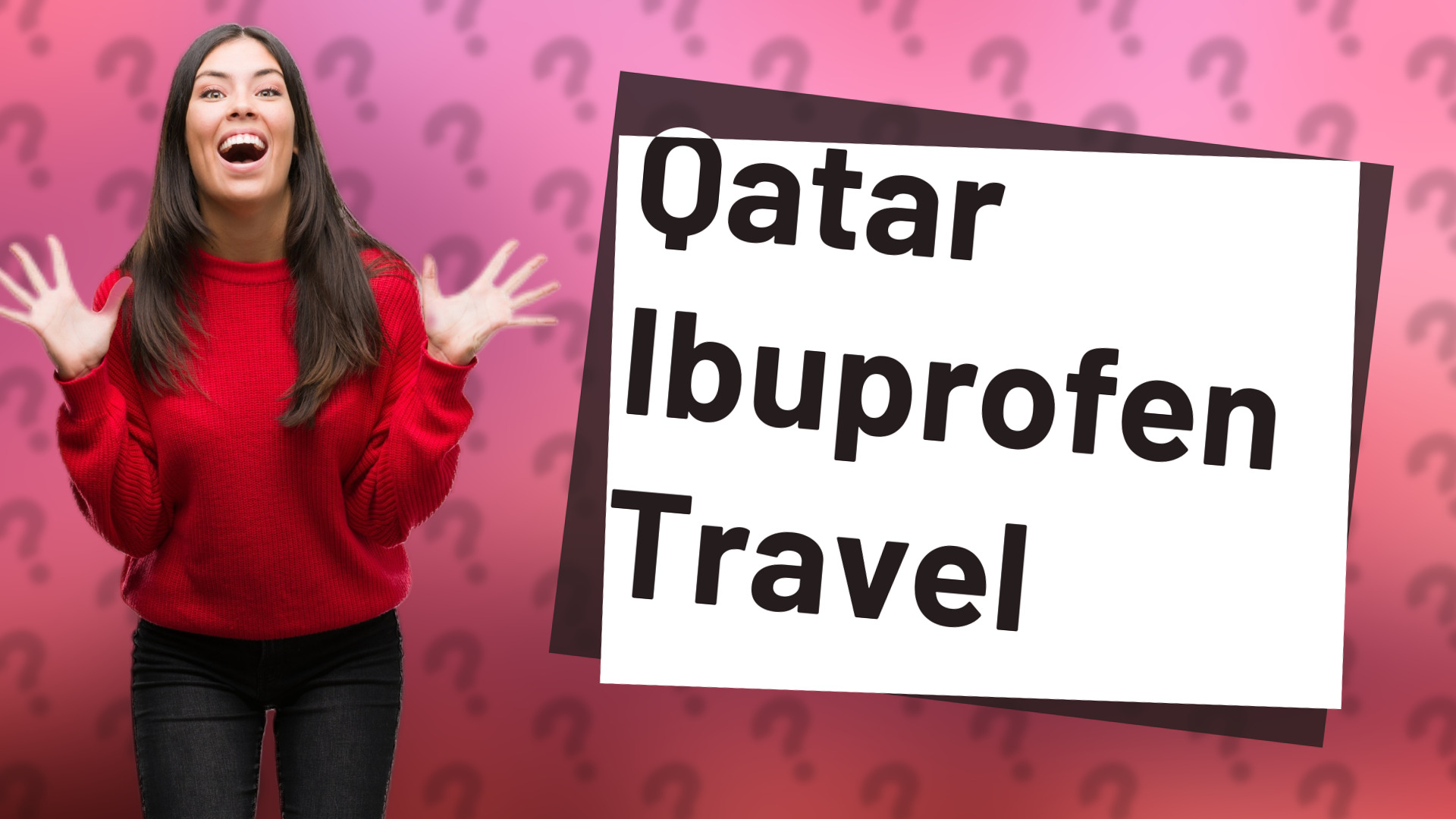 Qatar Ibuprofen Travel