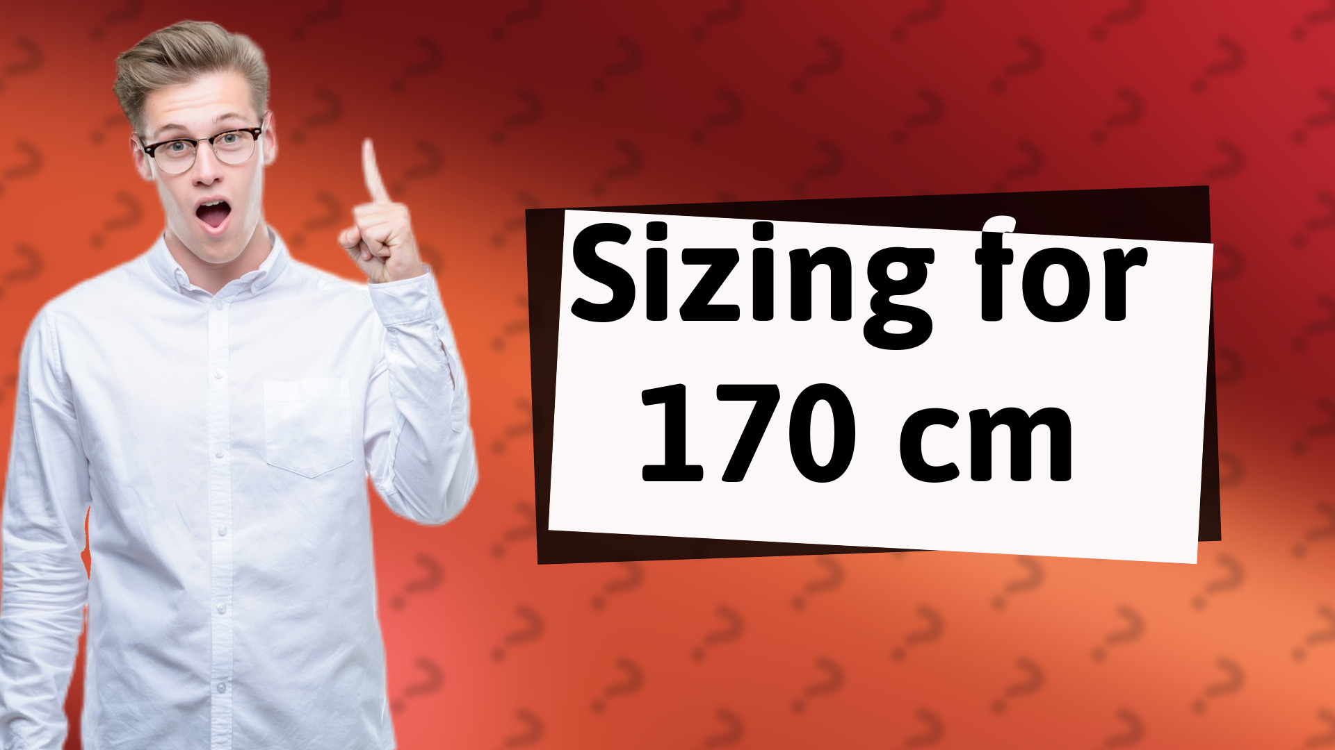 Sizing for 170 cm