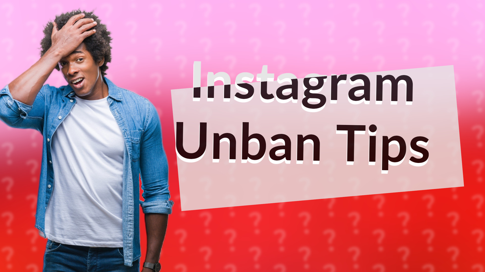 Instagram Unban Tips
