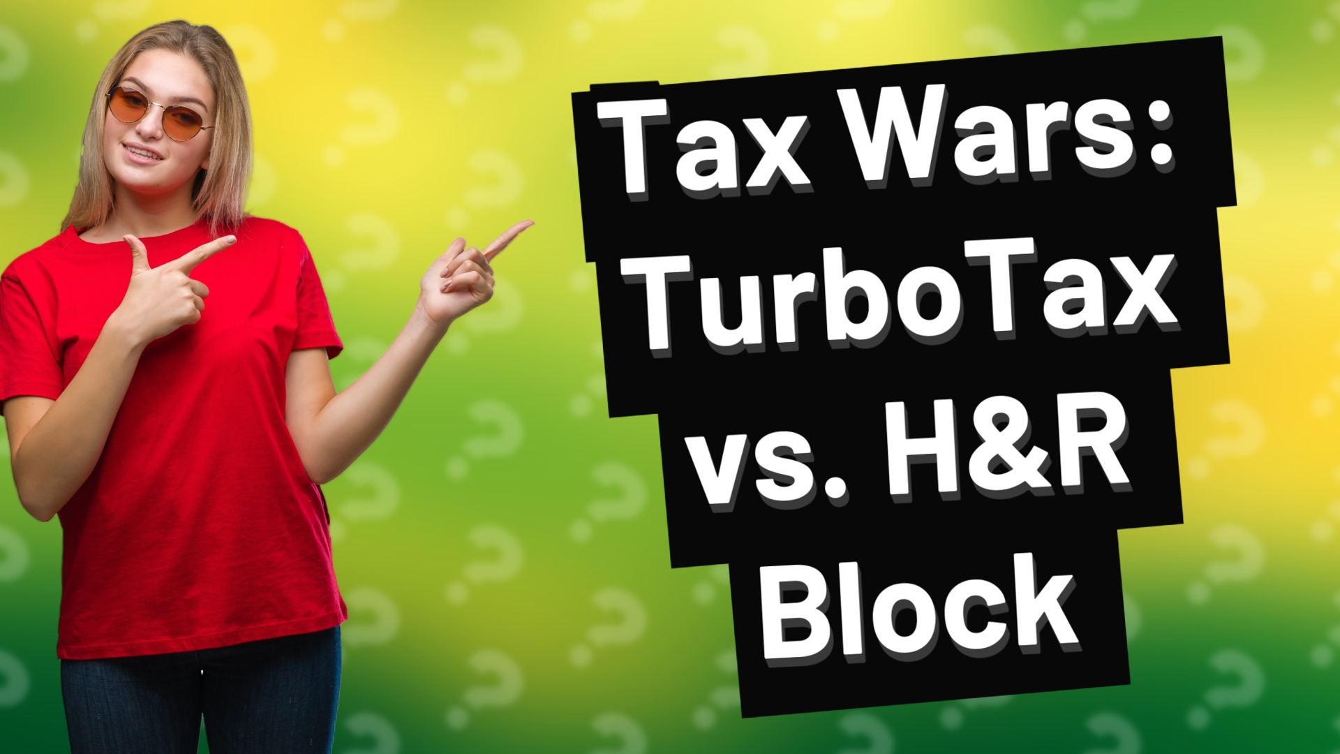 Tax Wars: TurboTax vs. H&R Block