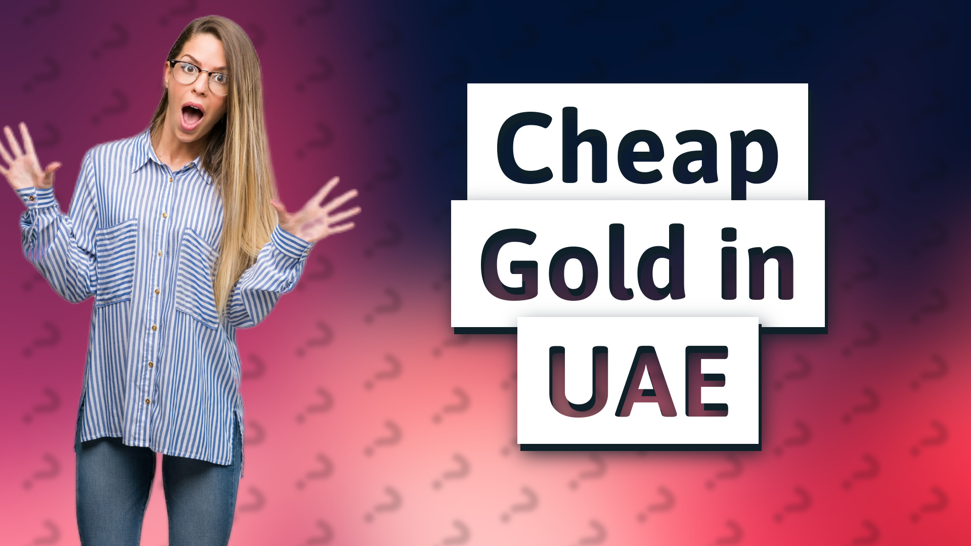 Cheap Gold in UAE