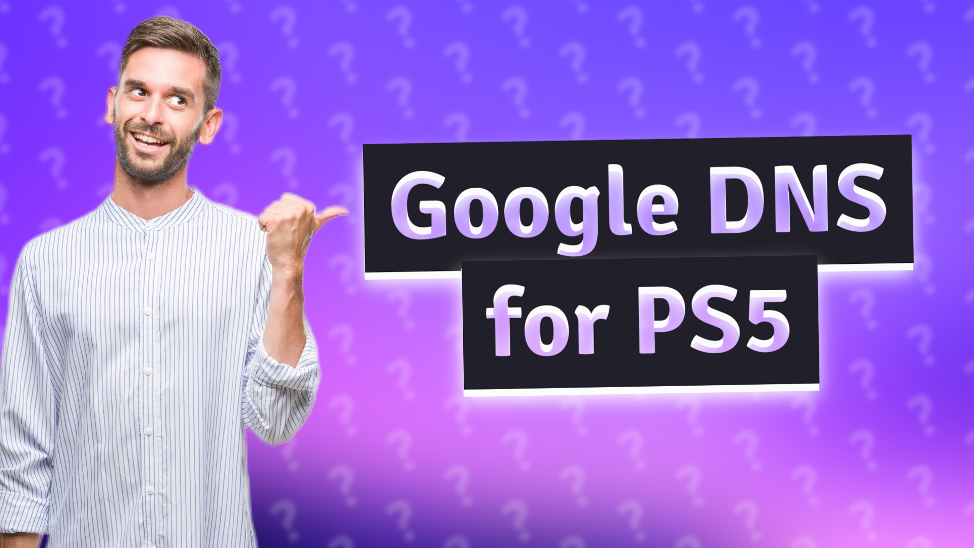 Google DNS for PS5