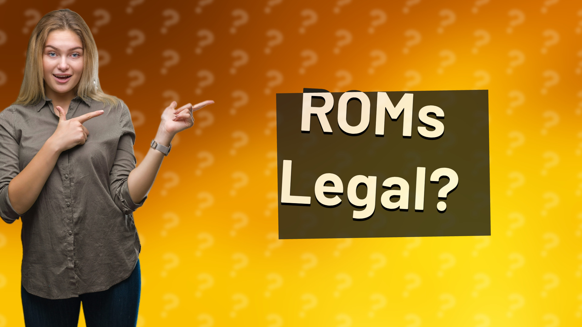 ROMs Legal?