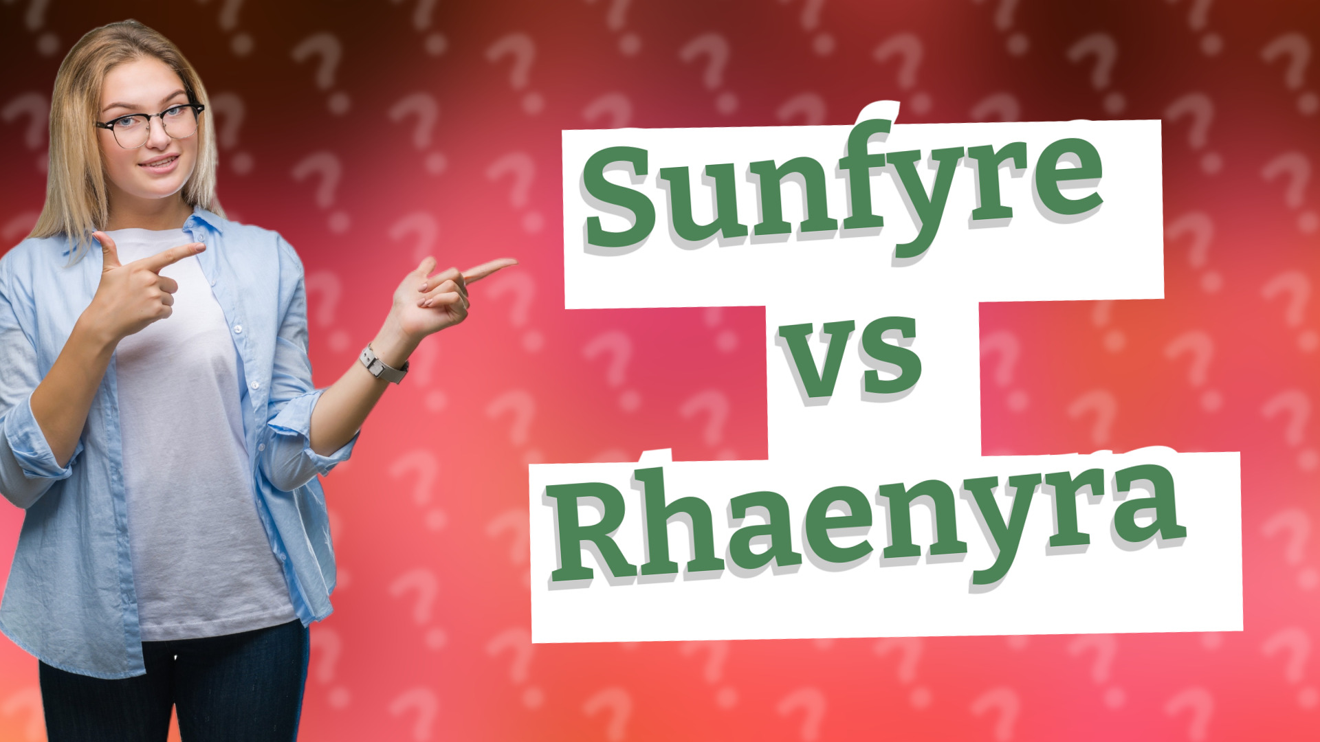 Sunfyre vs Rhaenyra