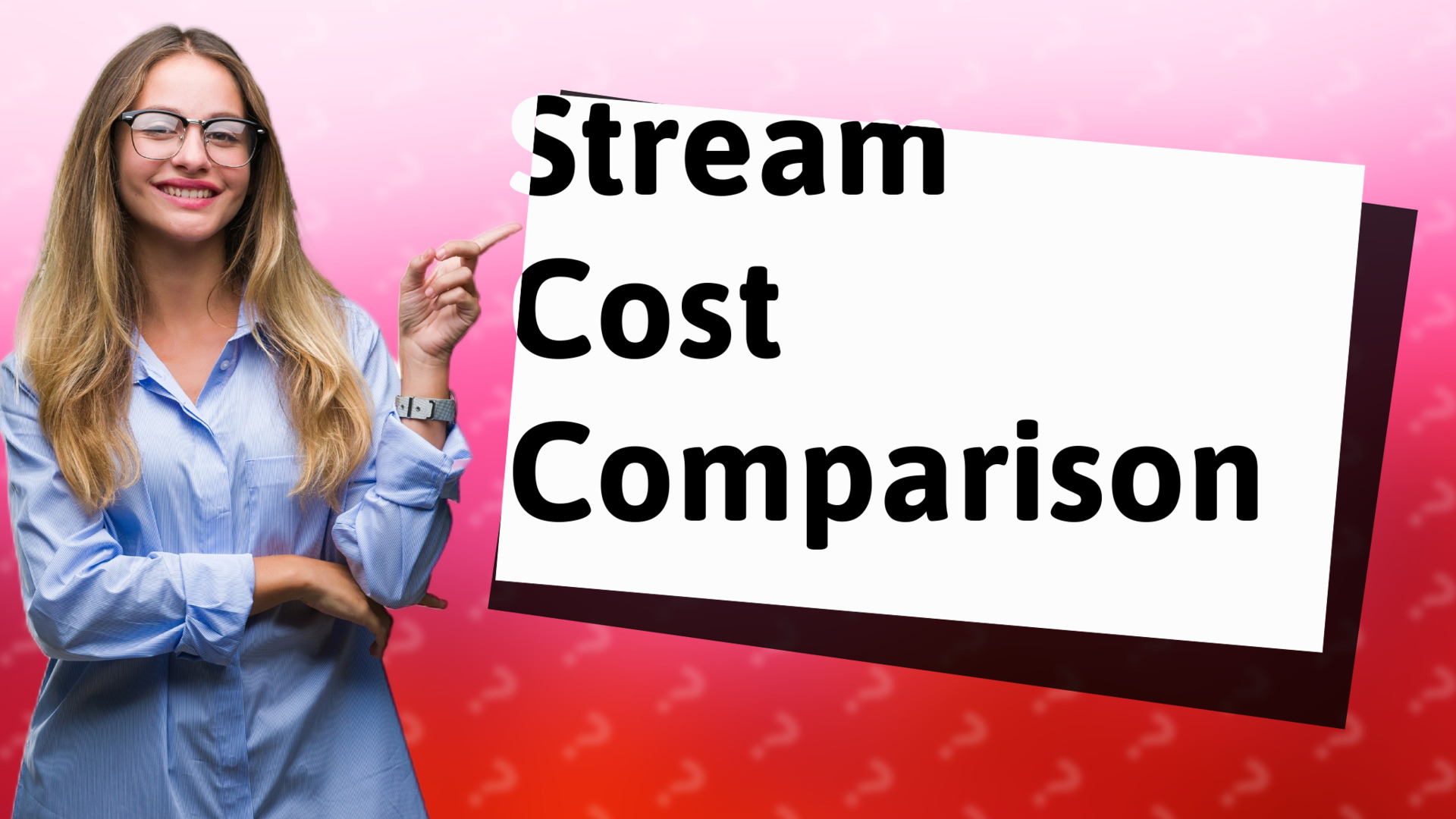 Stream Cost Comparison