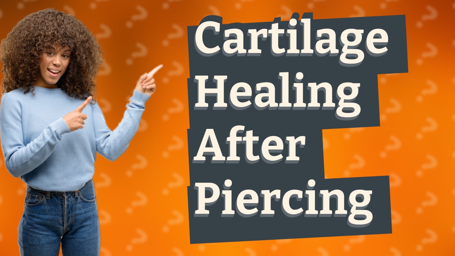 Cartilage Healing After Piercing