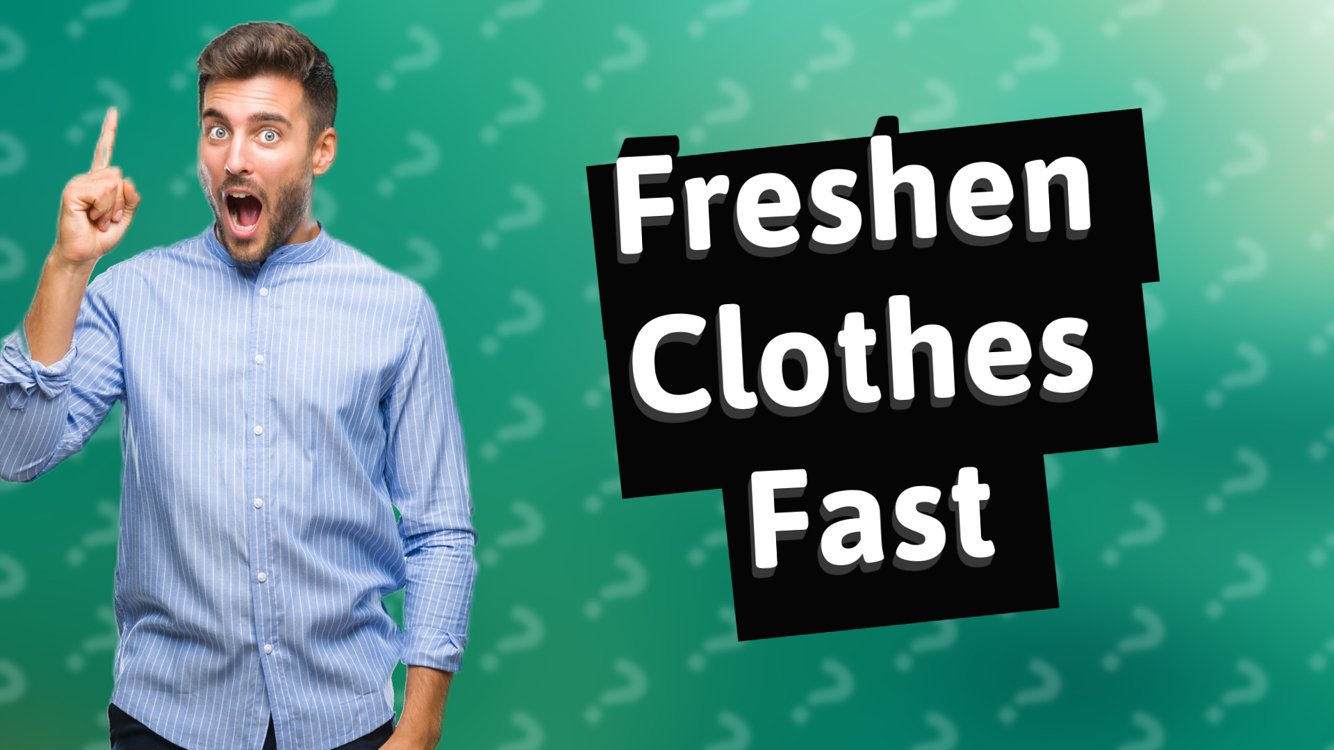 Freshen Clothes Fast