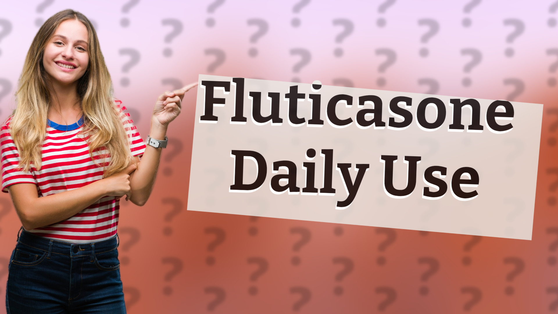 Fluticasone Daily Use