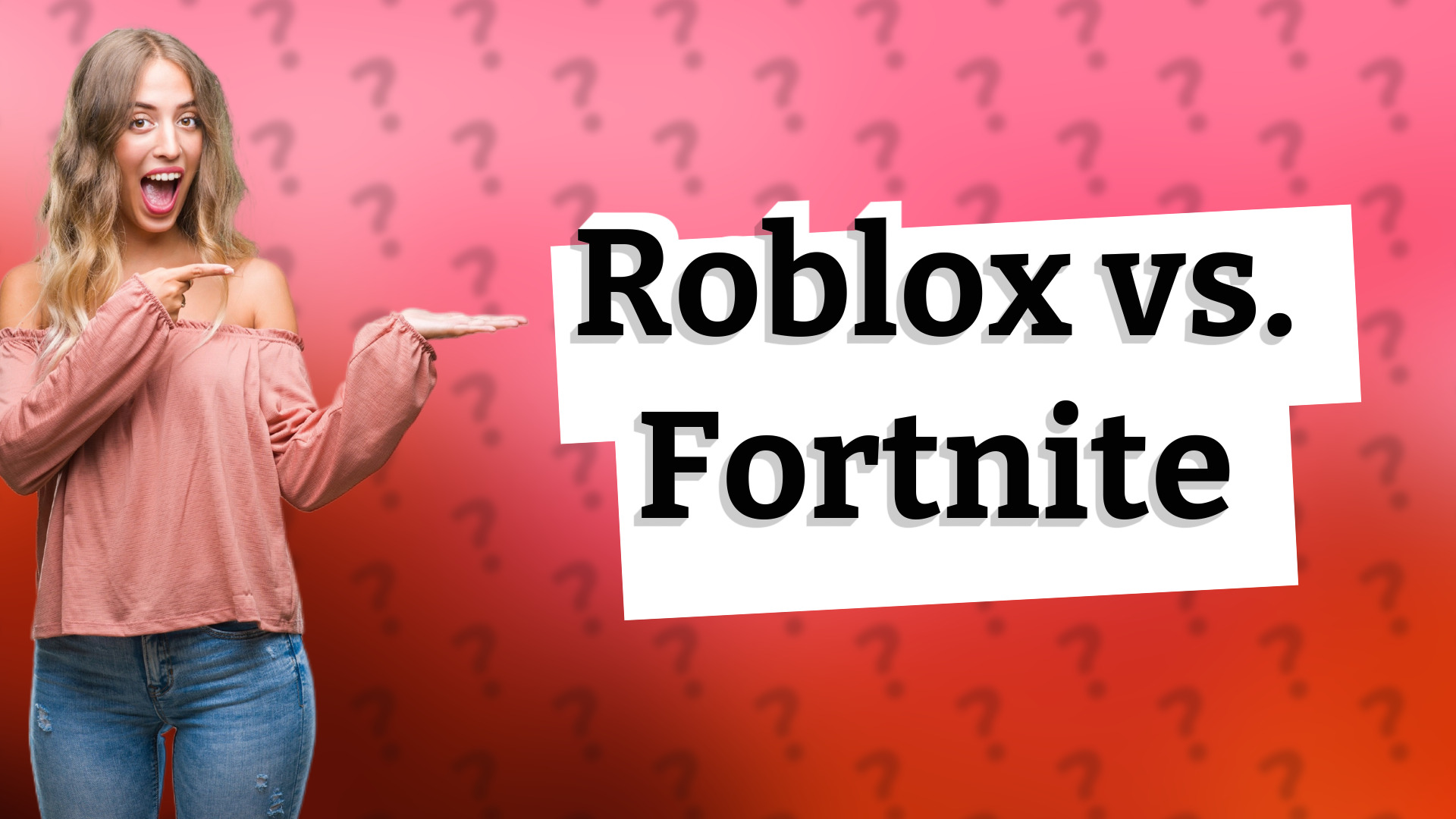 Roblox vs. Fortnite