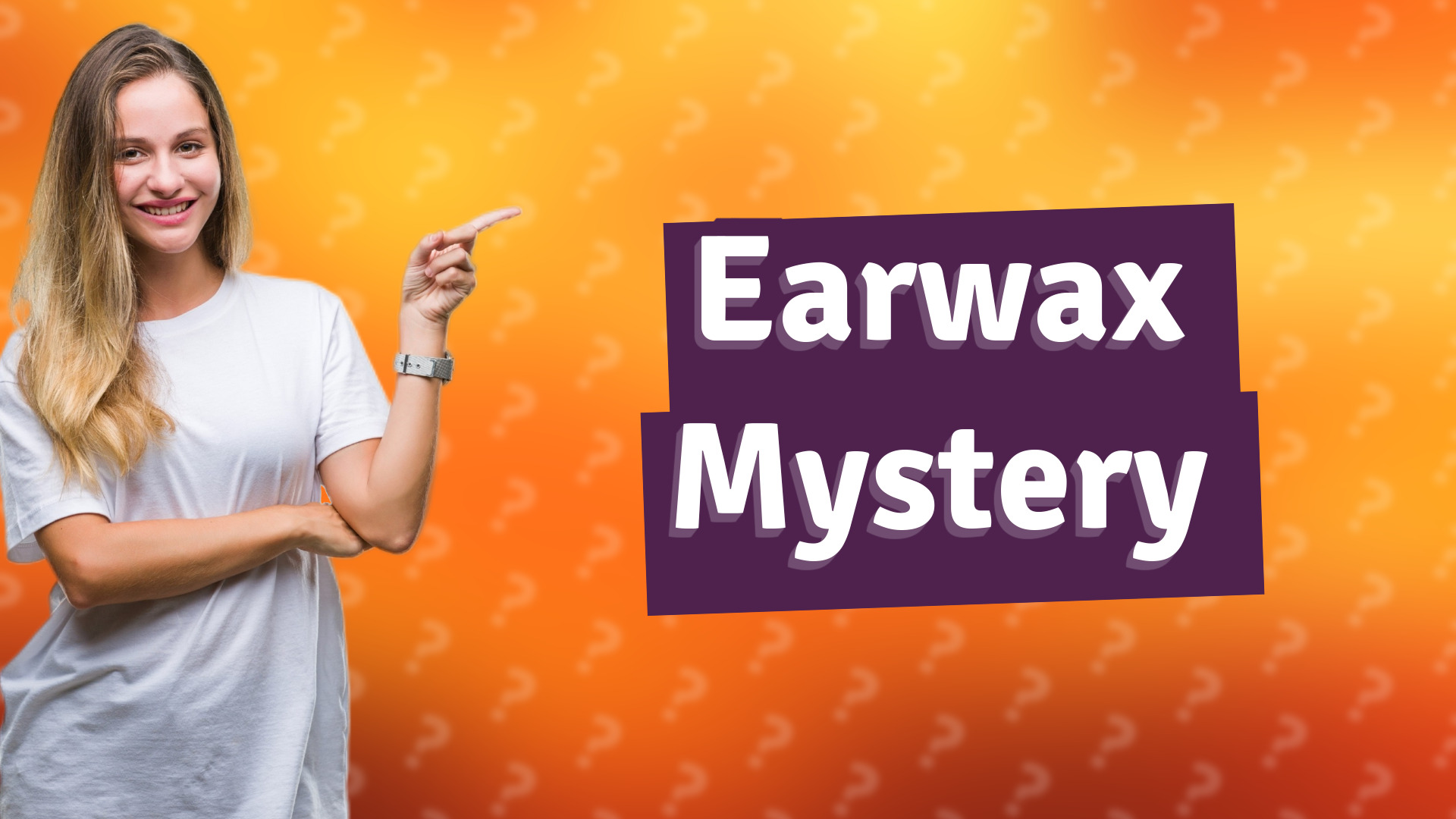 Earwax Mystery