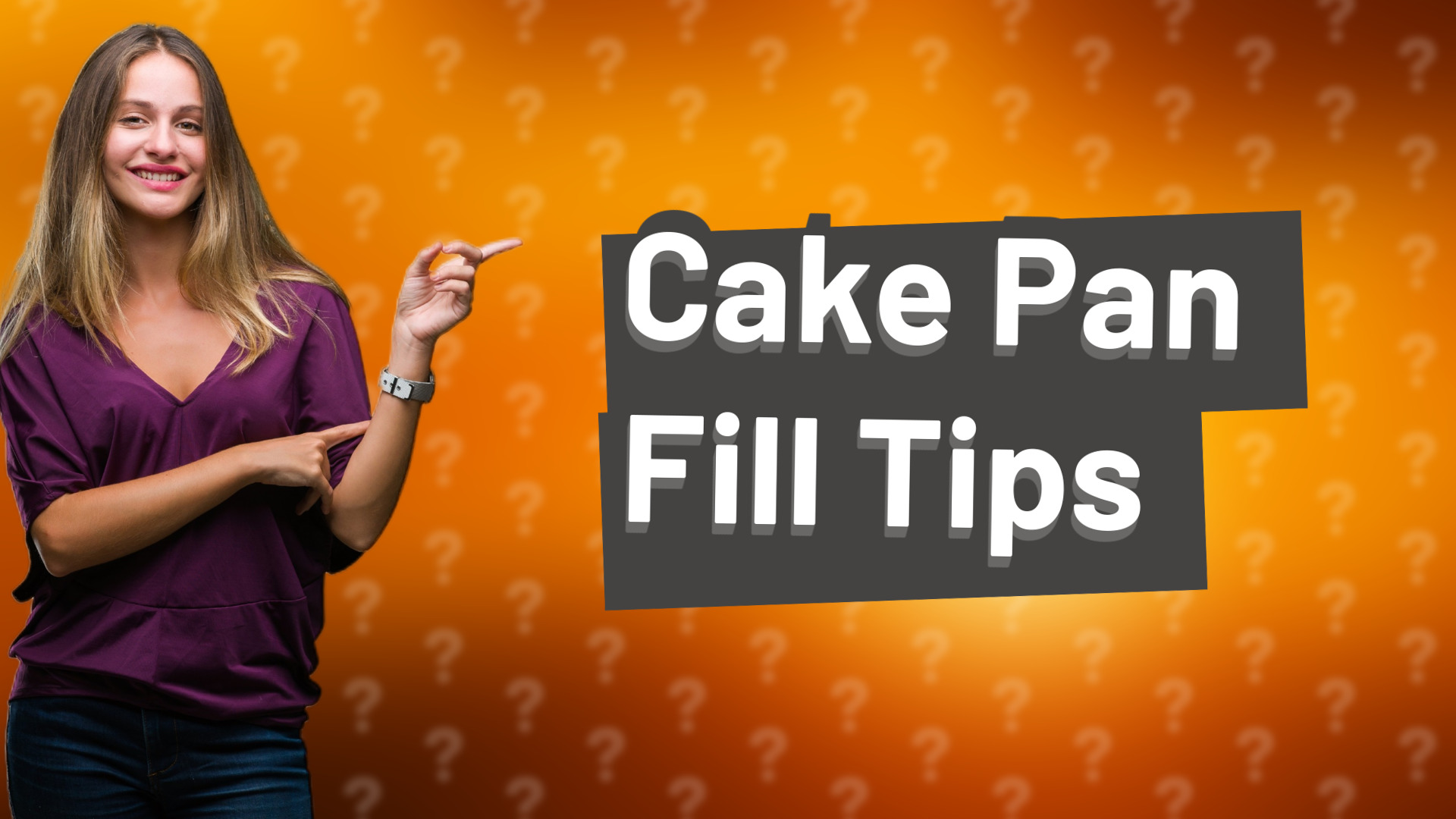 Cake Pan Fill Tips