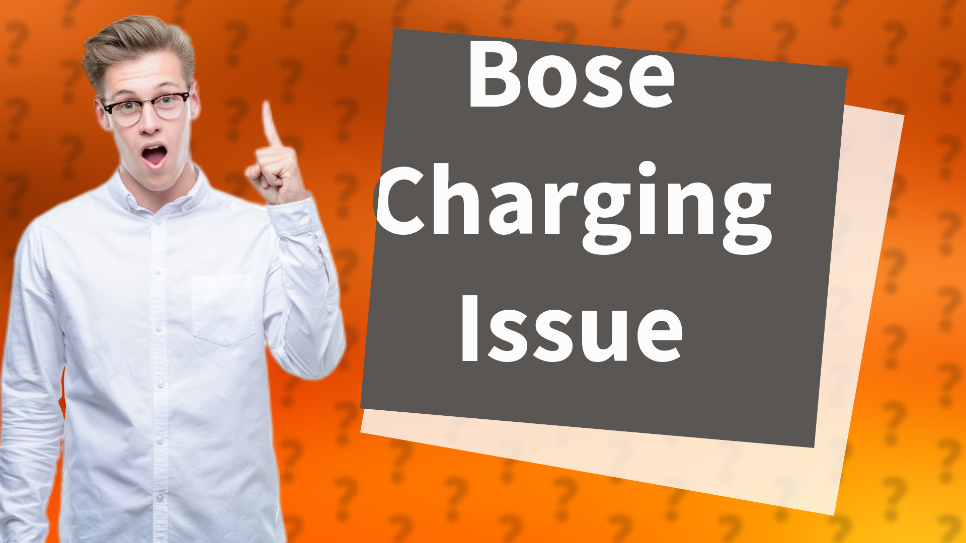 Bose Charging Issue