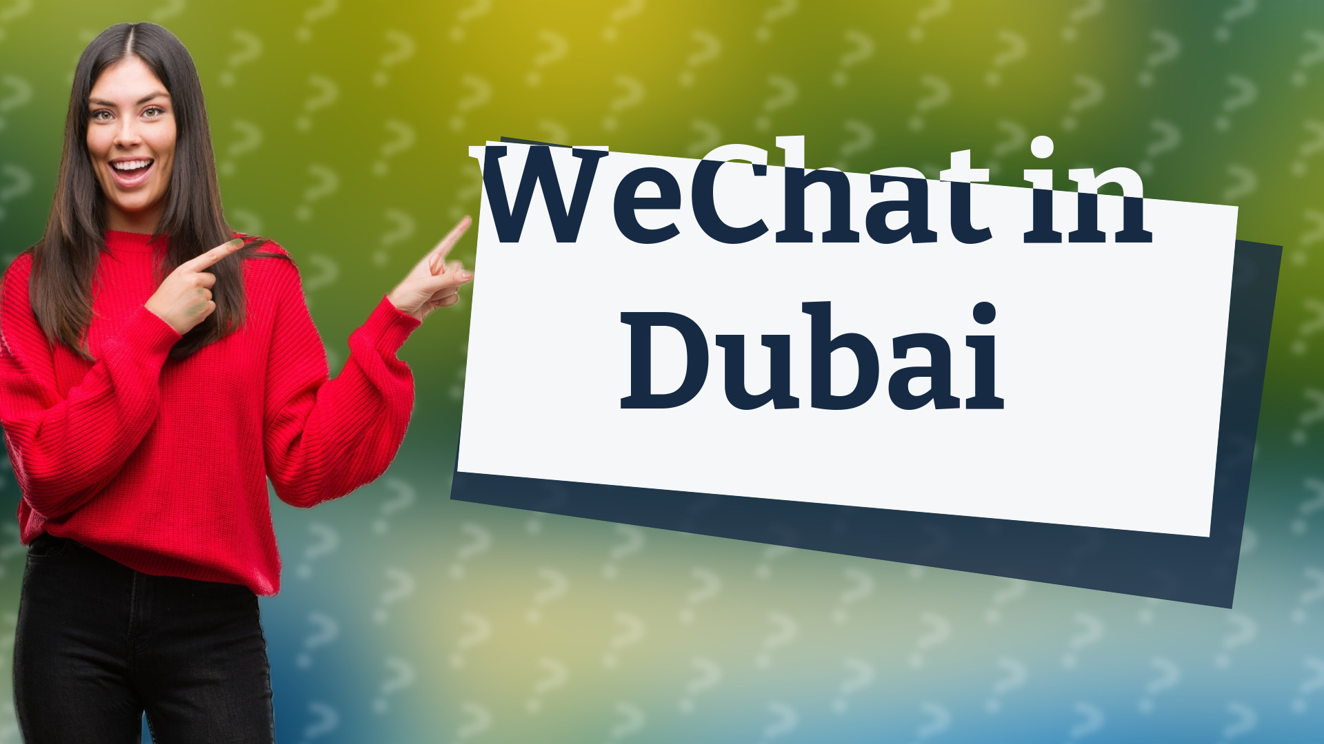 WeChat in Dubai