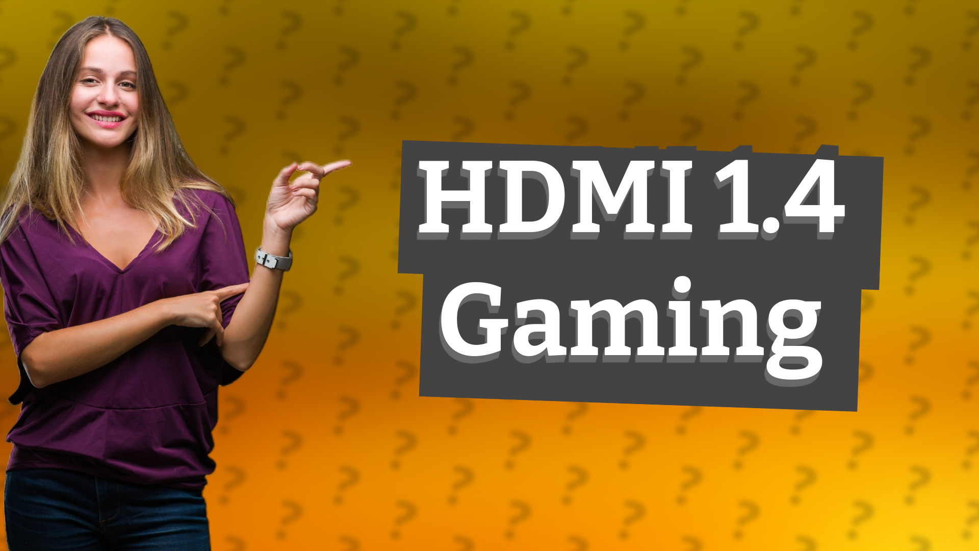 HDMI 1.4 Gaming