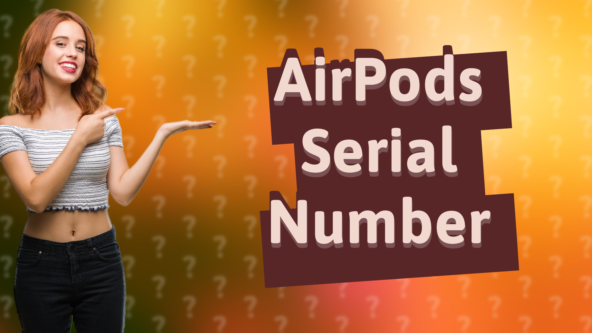 AirPods Serial Number