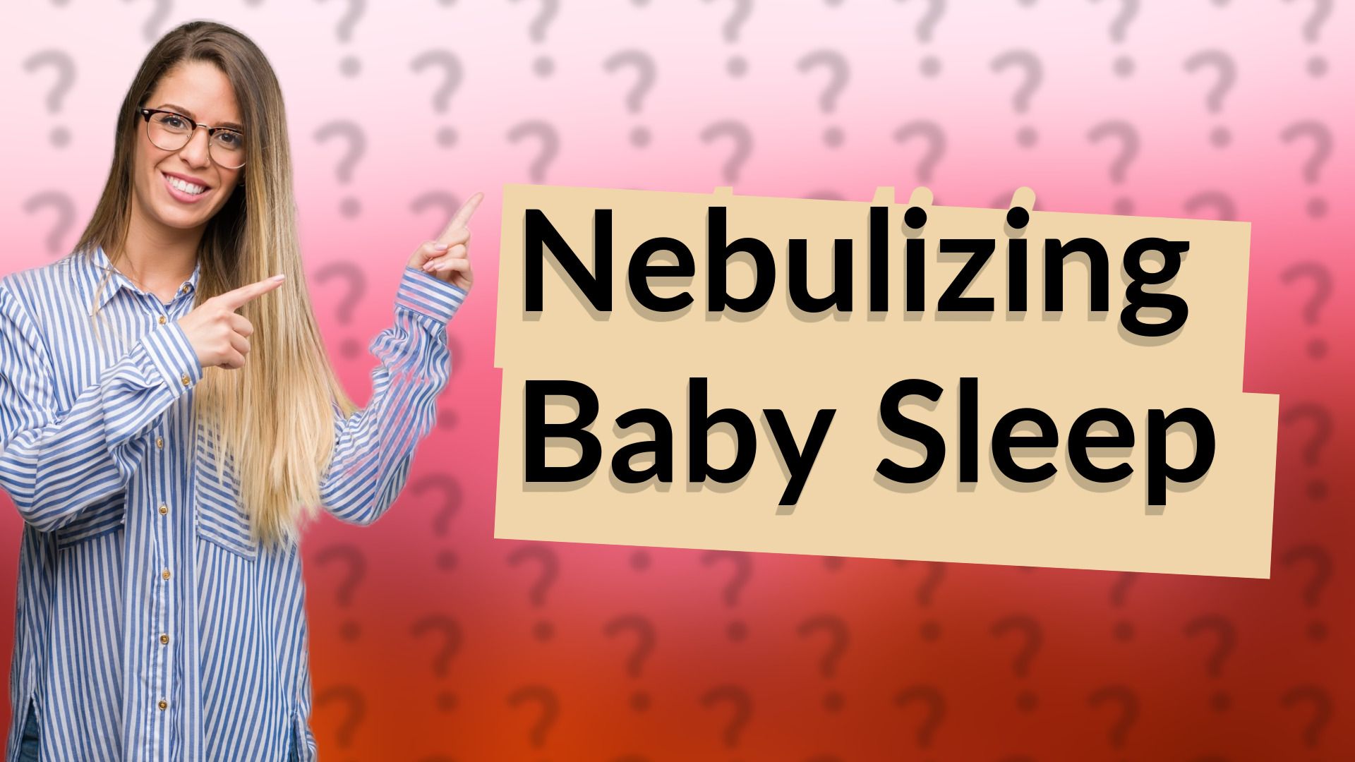 Nebulizing Baby Sleep