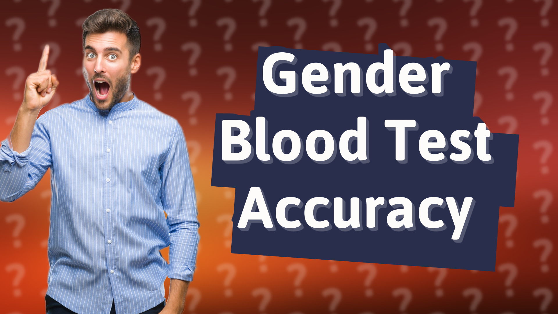 Gender Blood Test Accuracy