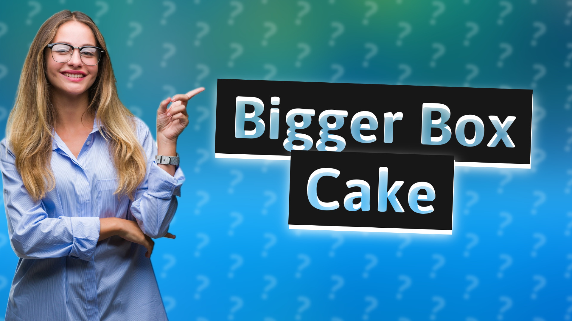 Bigger Box Cake