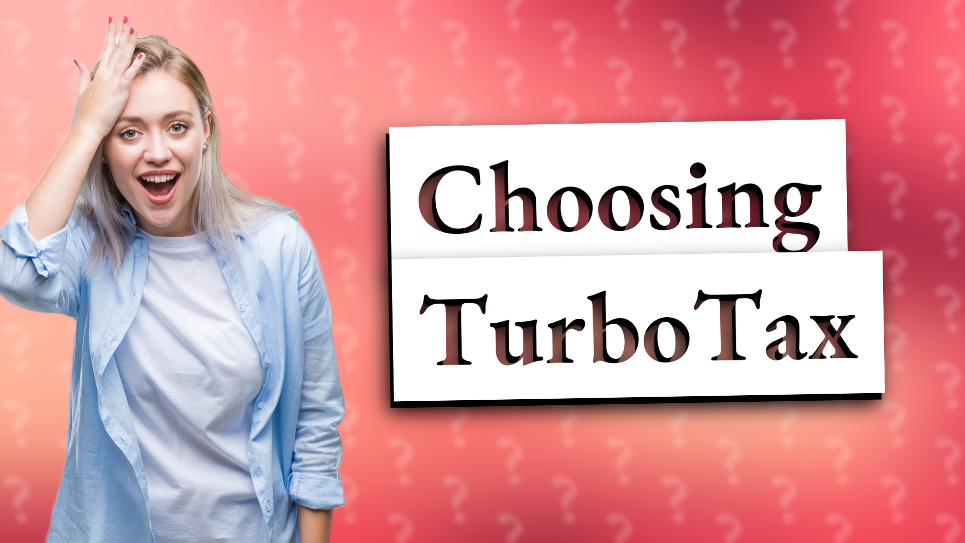 Choosing TurboTax