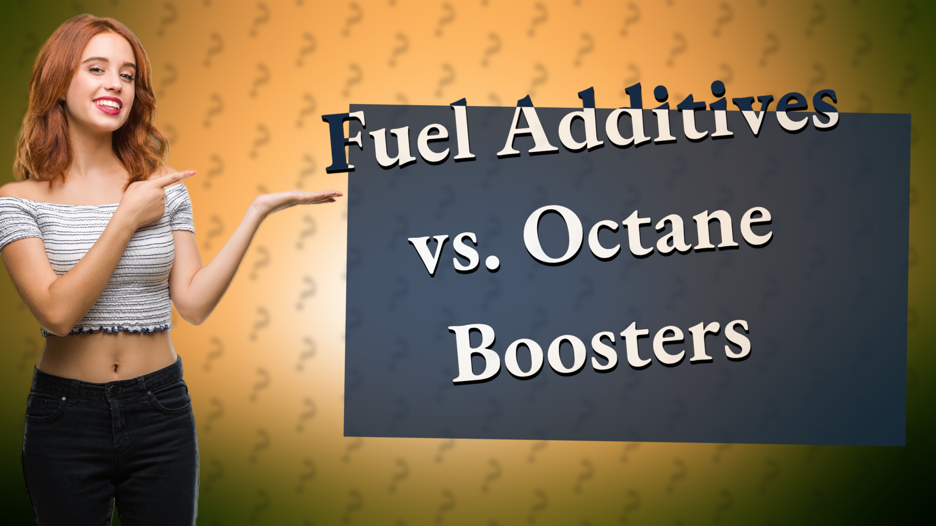 Fuel Additives vs. Octane Boosters