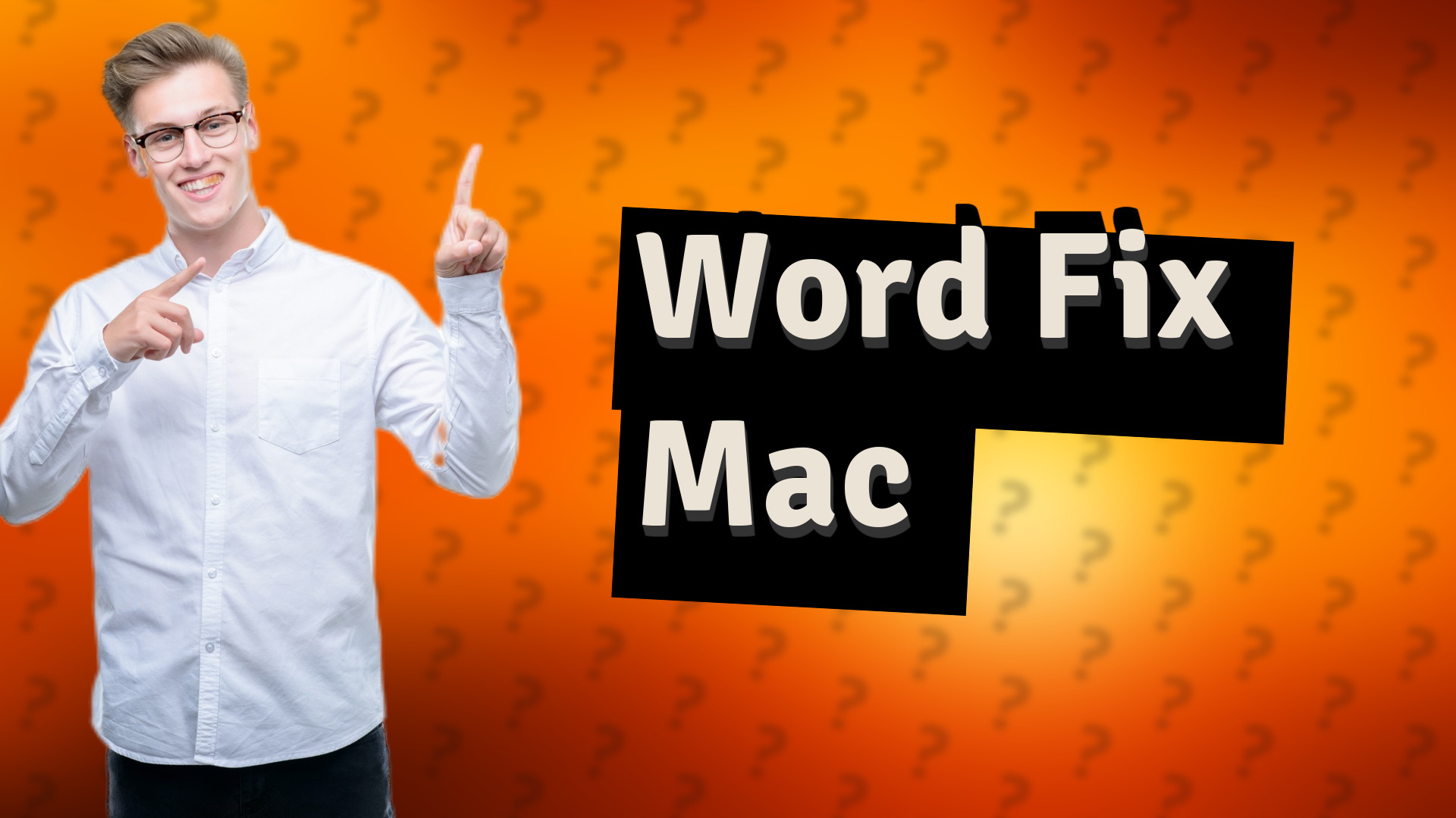 Word Fix Mac