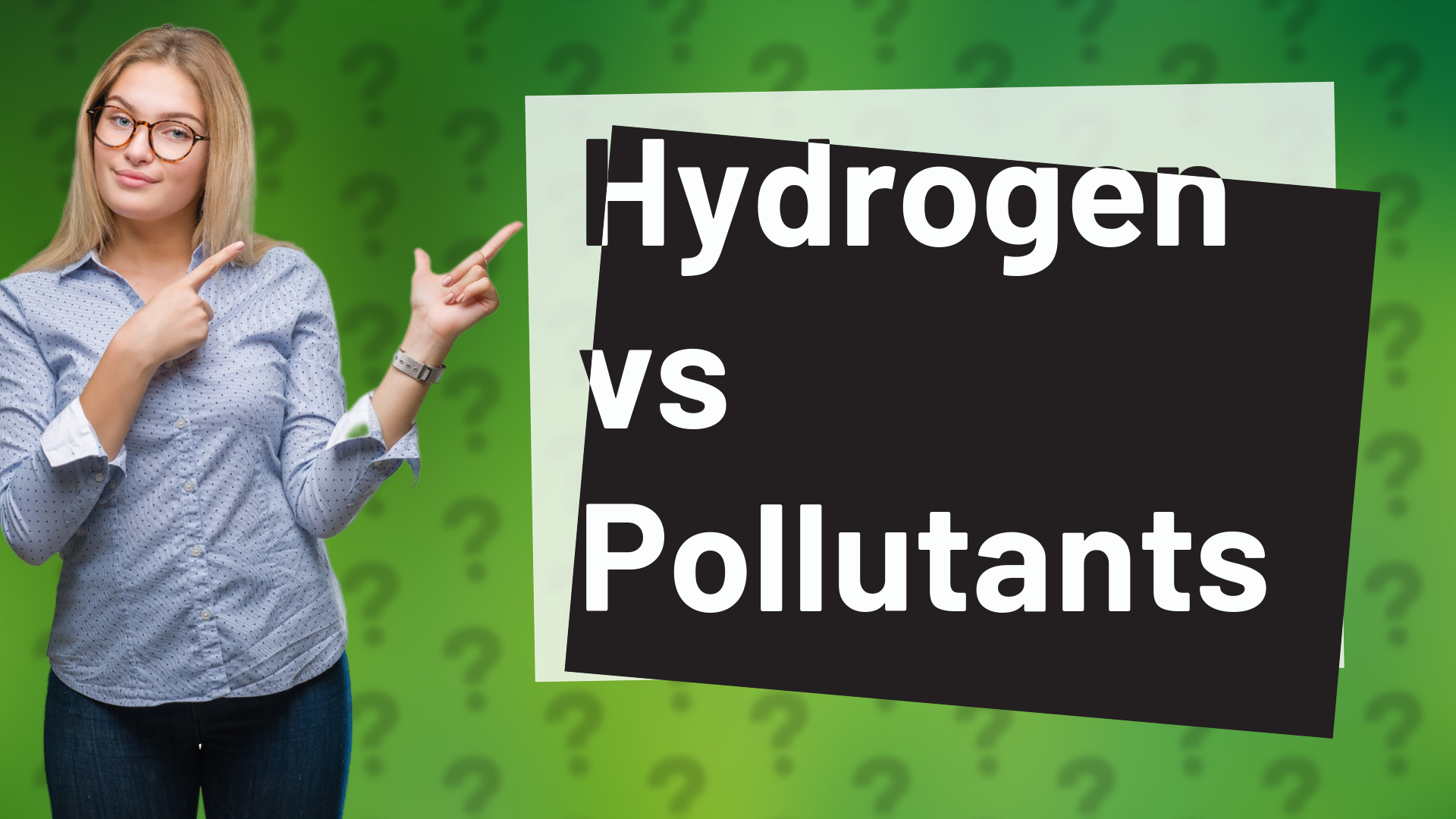 Hydrogen vs Pollutants