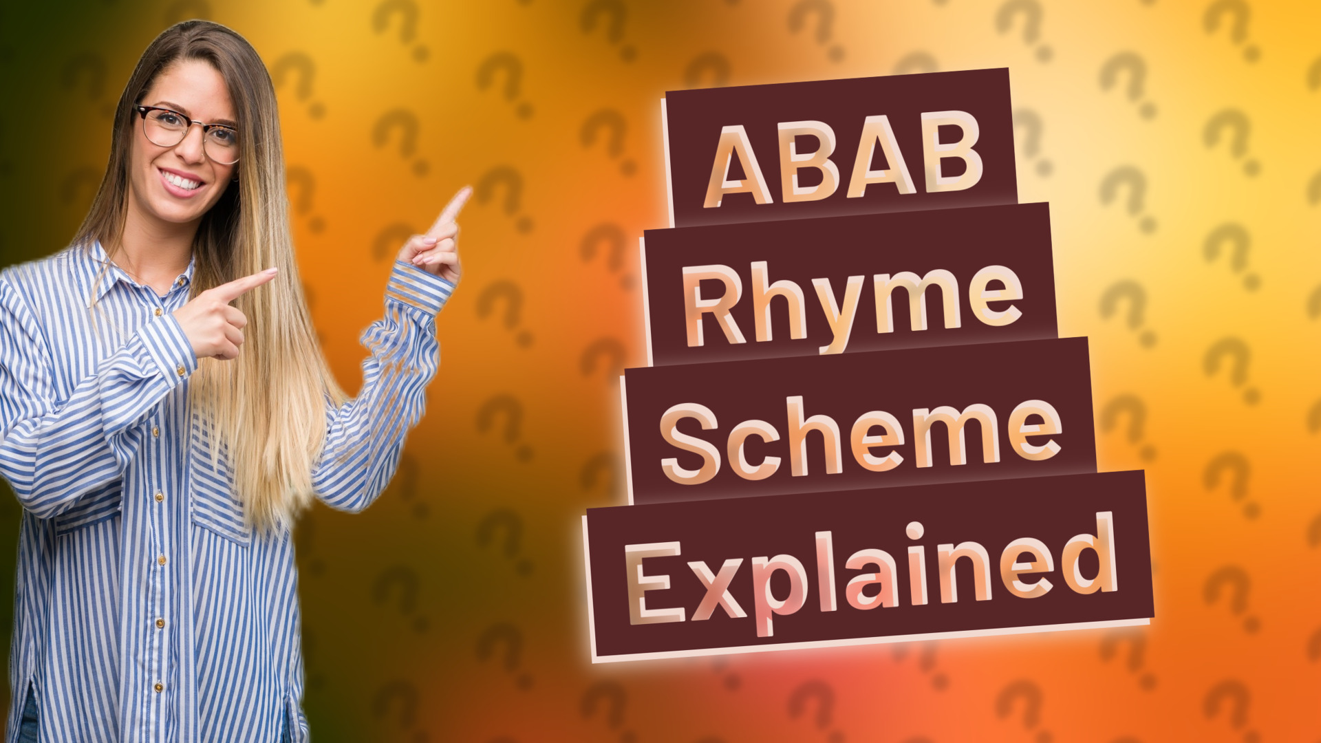 ABAB Rhyme Scheme Explained